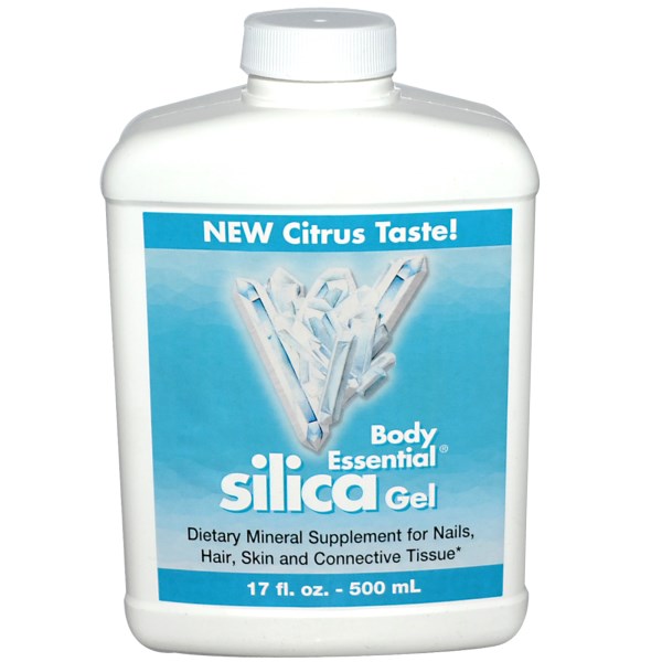 Body Essentials Silica Gel by nature's Way is an all-natural approach to maintaining strong, beautiful hair, skin, and nails. It also supports healthy bones and tissue function..